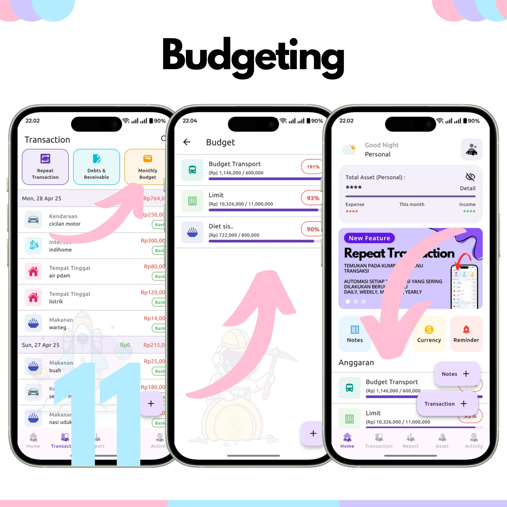 Rizqoo Feature Page 12 - Monthly Budgeting & Spending Limits