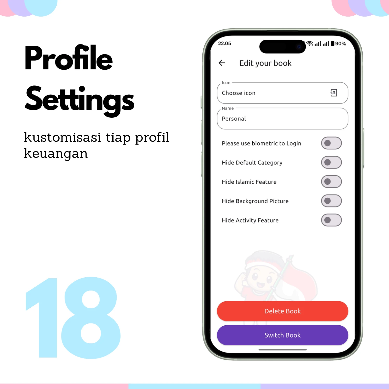 Rizqoo Feature Page 19 - Financial Profile Customization