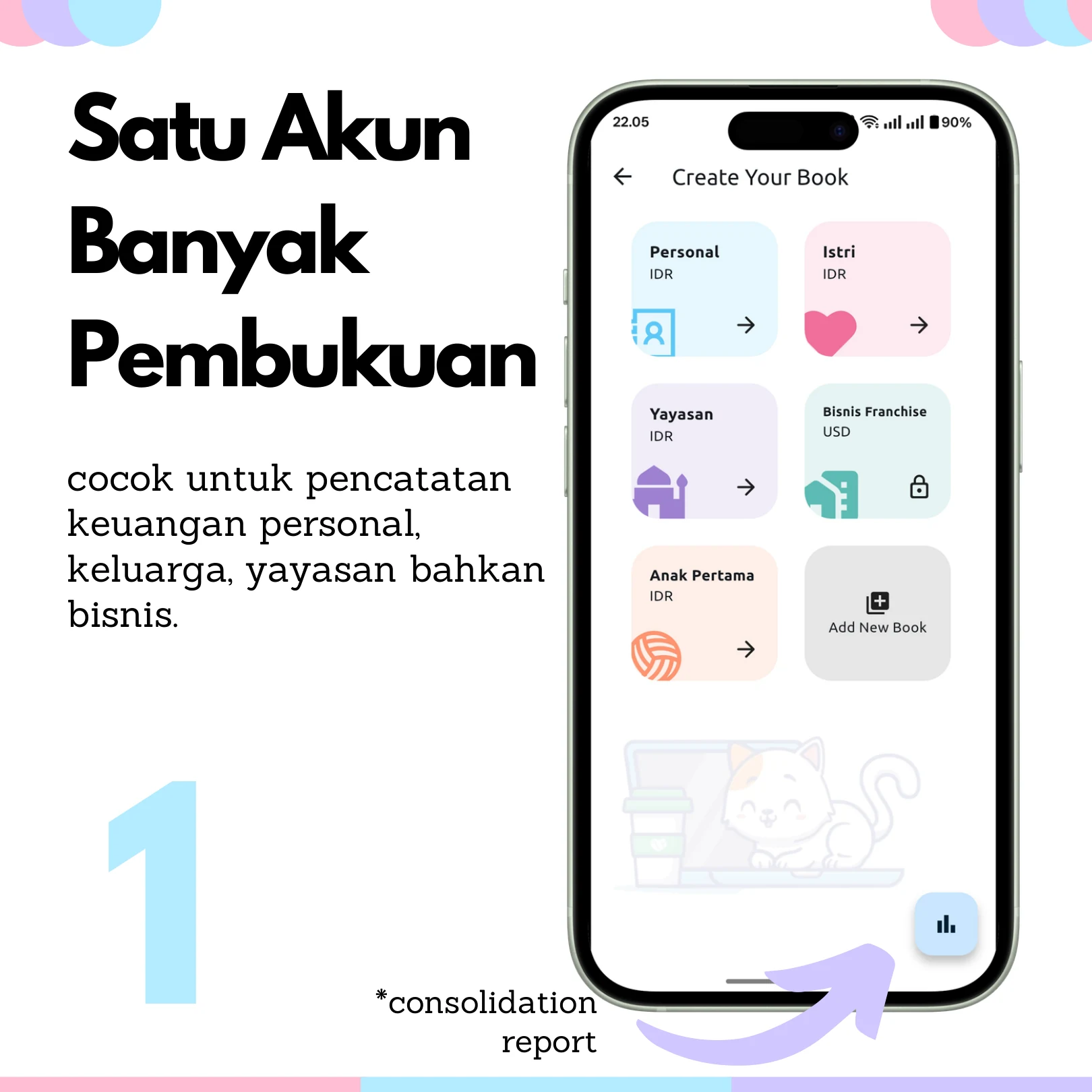 Family Financial Manager & Multi-Book