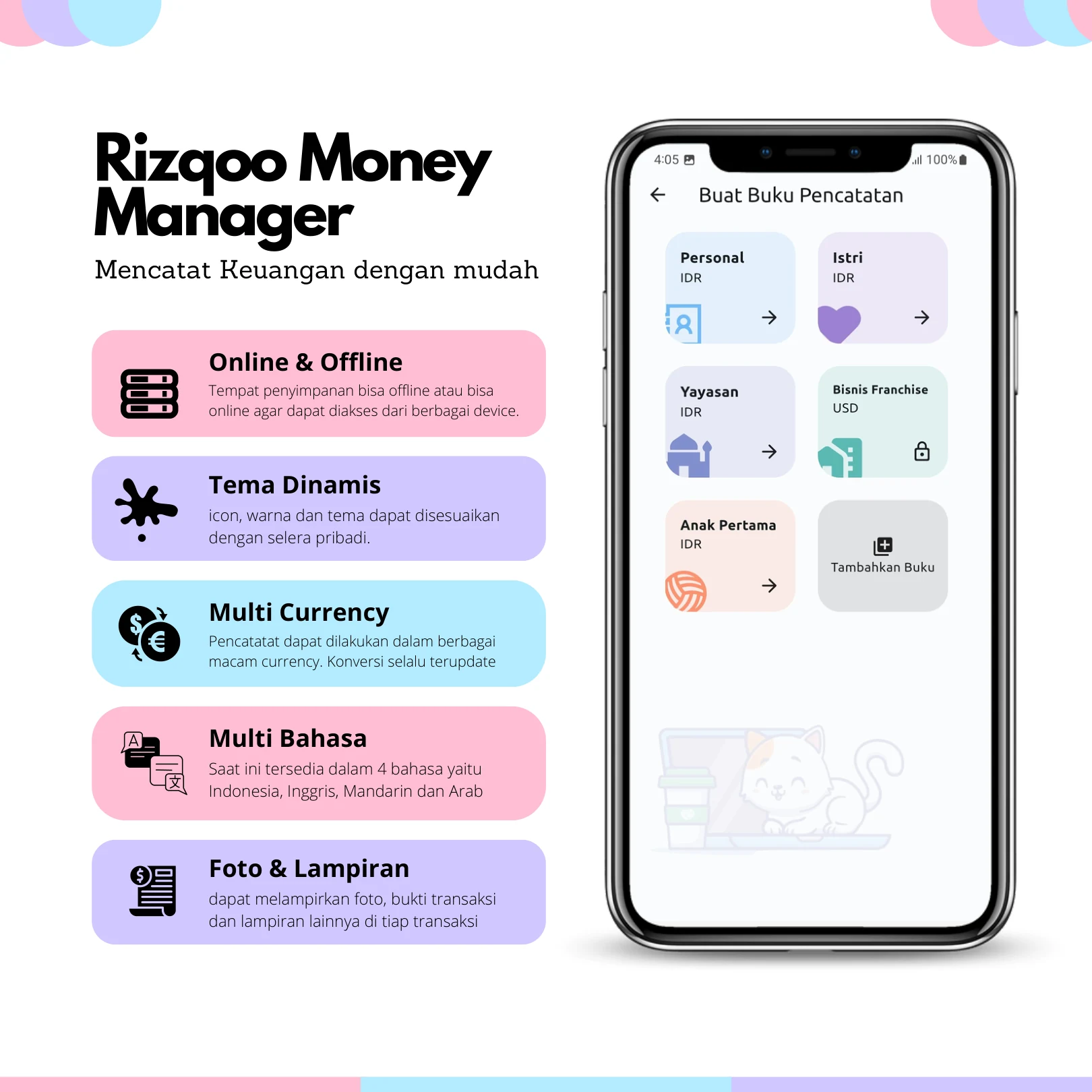 Rizqoo Feature Page 20 - Key Capabilities at a Glance